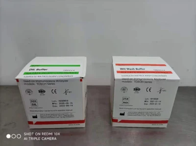 Clia Tosoh Aia-360 Reagente Dil Wash Buffer Aiapack para Sistema de Imunoensaio